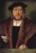 Barthel Bruyn the Elder Portrait of a Gentleman oil painting